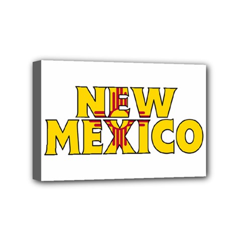 New Mexico Mini Canvas 6  X 4  (framed)