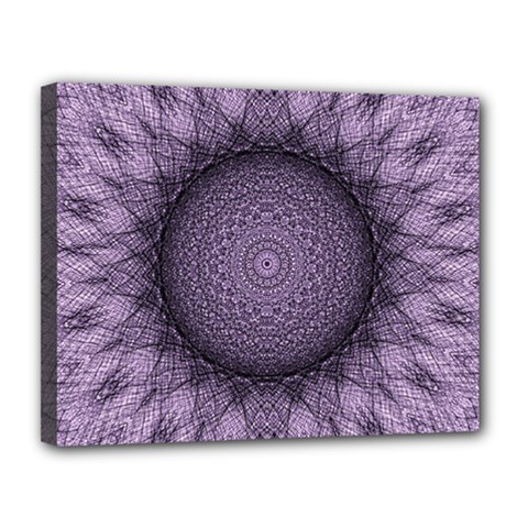Mandala Canvas 14  X 11  (framed) by Siebenhuehner