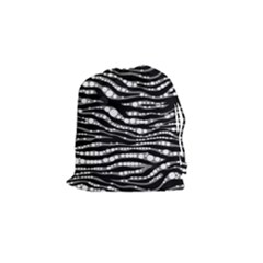 Zebra Pattern  Drawstring Pouch (small) by OCDesignss