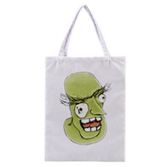 Mad Monster Man With Evil Expression Classic Tote Bag by dflcprints