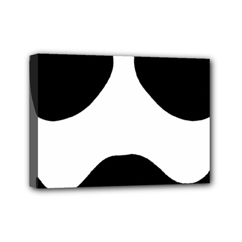 Aviators Tache Mini Canvas 7  X 5  (framed) by YAYA