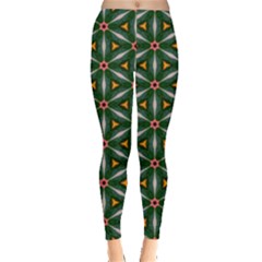 Cute Pretty Elegant Pattern Leggings  by GardenOfOphir