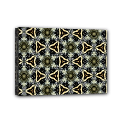 Faux Animal Print Pattern Mini Canvas 7  X 5  by GardenOfOphir