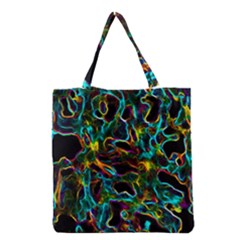 Soul Colour Grocery Tote Bags by InsanityExpressedSuperStore
