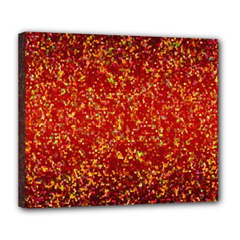 Glitter 3 Deluxe Canvas 24  X 20   by MedusArt