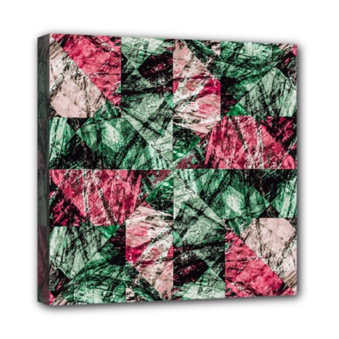 Luxury Grunge Digital Pattern Mini Canvas 8  X 8  by dflcprints