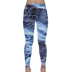 Gullfoss Waterfalls 1 Yoga Leggings by trendistuff