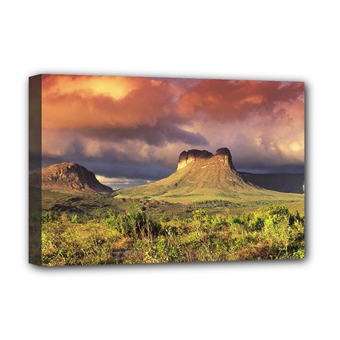 Chapada Diamantina 1 Deluxe Canvas 18  X 12   by trendistuff