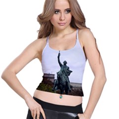 Washington Statue Spaghetti Strap Bra Tops by trendistuff