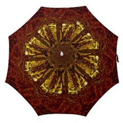 Volcano Cave Straight Umbrellas by trendistuff