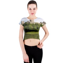 Pembroke Castle Crew Neck Crop Top by trendistuff