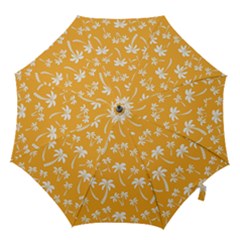 Summer Palm Tree Pattern Hook Handle Umbrellas (small) by TastefulDesigns