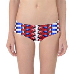 The Patriotic Flag Classic Bikini Bottoms by SugaPlumsEmporium