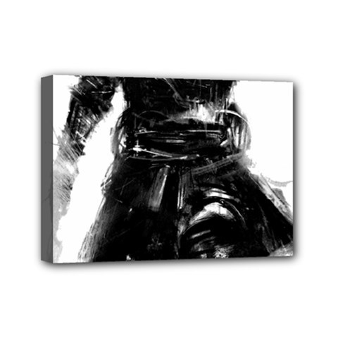 Assassins Creed Black Flag Tshirt Mini Canvas 7  X 5  by iankingart