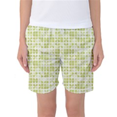 Pastel Green Women s Basketball Shorts by FunkyPatterns