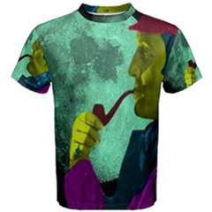 Sherlock Holmes Men s Cotton Tee by icarusismartdesigns