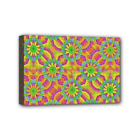 Modern Colorful Geometric Mini Canvas 6  X 4 