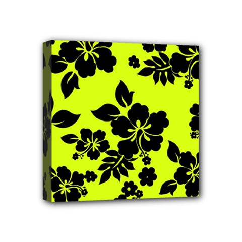 Dark Hawaiian Mini Canvas 4  X 4  by AlohaStore