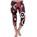 Decorative pattern Capri Yoga Leggings View1