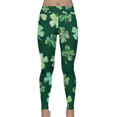 Lucky Shamrocks Yoga Leggings 