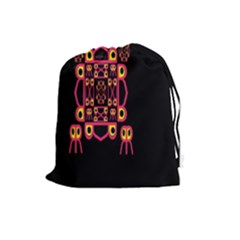 Alphabet Shirt Drawstring Pouches (large) 