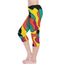 Colorful spot Capri Leggings  View3