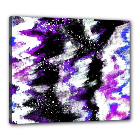 Abstract Canvas Acrylic Digital Design Canvas 24  X 20  by Amaryn4rt