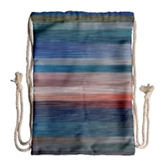 Background Horizontal Lines Drawstring Bag (large)