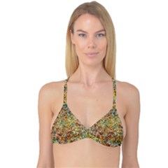 Art Modern Painting Acrylic Canvas Reversible Tri Bikini Top by Amaryn4rt
