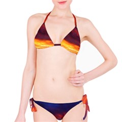 Sunset The Pacific Ocean Evening Bikini Set by Amaryn4rt