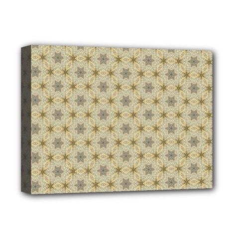 Star Basket Pattern Basket Pattern Deluxe Canvas 16  X 12   by Amaryn4rt