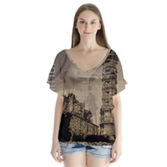 Chittorgarh Flutter Sleeve Top by fatfatiya