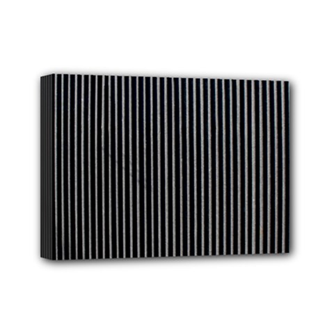 Background Lines Design Texture Mini Canvas 7  X 5 