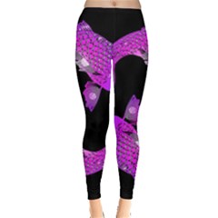 Koi Carp Fish Water Japanese Pond Leggings  by Nexatart