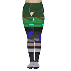 Abstraction Women s Tights by Valentinaart