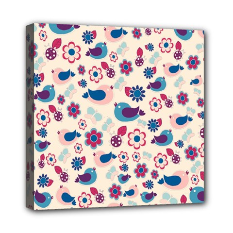 Vintage Spring Mini Canvas 8  X 8  by Valentinaart