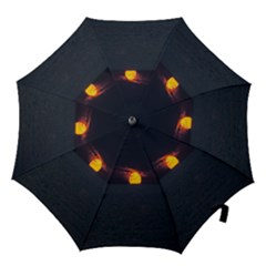 Sunset Ocean Azores Portugal Sol Hook Handle Umbrellas (large) by Nexatart