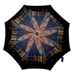 Full Moon Forest Night Darkness Hook Handle Umbrellas (large) by Nexatart