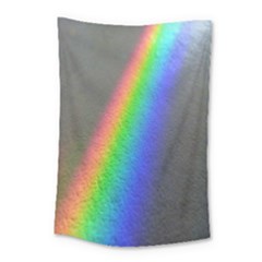 Rainbow Color Spectrum Solar Mirror Small Tapestry by Nexatart