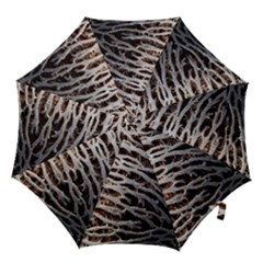 Seed Worn Lines Close Macro Hook Handle Umbrellas (large) by Nexatart
