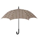 Background Rough Stripes Brown Tan Hook Handle Umbrellas (Large) View3