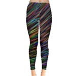 Texture Colorful Abstract Pattern Leggings 