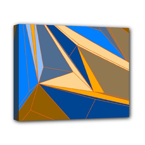 Abstract Background Pattern Canvas 10  X 8  by Amaryn4rt