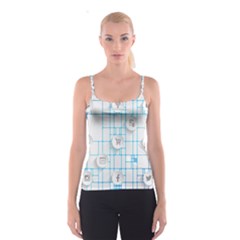 Icon Media Social Network Spaghetti Strap Top by Amaryn4rt