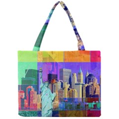 New York City The Statue Of Liberty Mini Tote Bag by Amaryn4rt