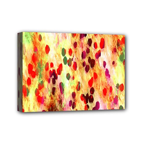 Background Color Pattern Abstract Mini Canvas 7  X 5 