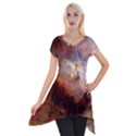 Carina Nebula Short Sleeve Side Drop Tunic View1