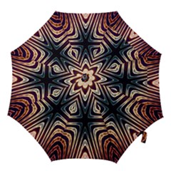 Colorful Seamless Vibrant Pattern Hook Handle Umbrellas (large) by Simbadda
