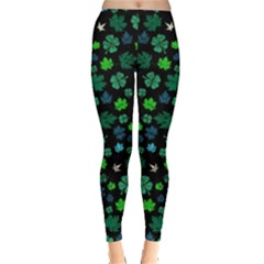 Shamrock Dark Leggings  by CoolDesigns