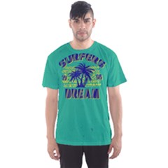 Hawaii Turquoise Men s Sport Mesh Tee